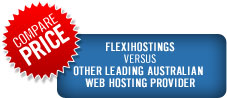 Compare Flexihostings and Other Australian Web Hosting Company